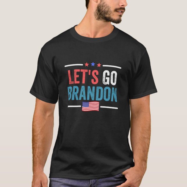 Lass uns Brandon losgehen T-Shirt (Vorderseite)