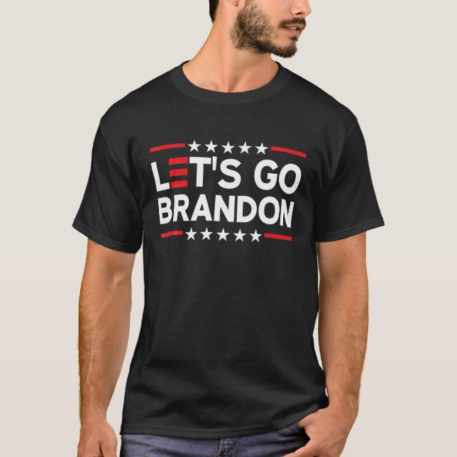 Lass uns Brandon losgehen T-Shirt (Vorderseite)