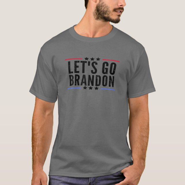 Lass uns Brandon losgehen T-Shirt (Vorderseite)
