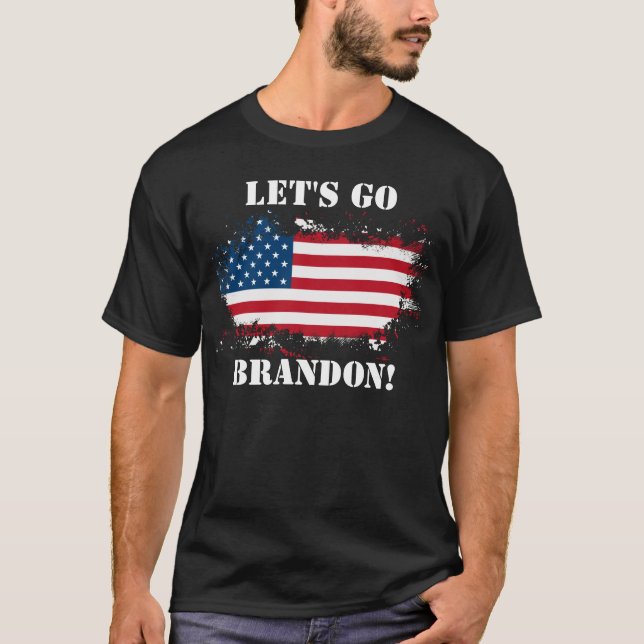 Lass uns Brandon T - Shirt gehen (Vorderseite)