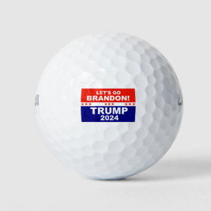 Lass uns Brandon TRUMP 2024 gehen Golfball
