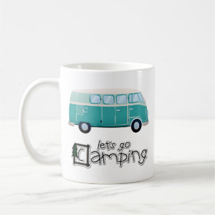 Lass uns campen kaffeetasse