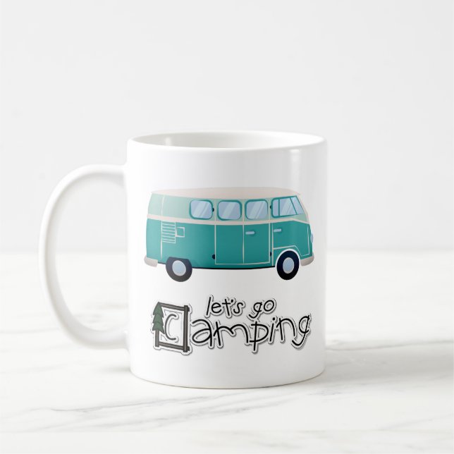 Lass uns campen kaffeetasse (Links)