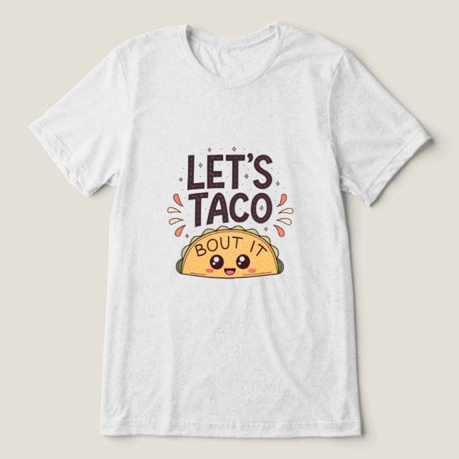 Lass uns darüber sprechen Funny Tee (Design Vorderseite)