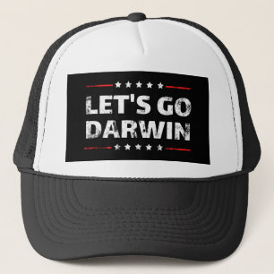 Lass uns Darwin gehen Truckerkappe
