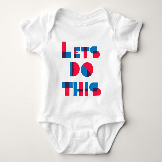 Lass uns das machen T-Shirt (Vorderseite)