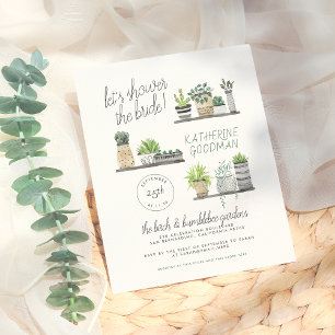 Lass uns die Braut duschen Budget Boho Housepfla