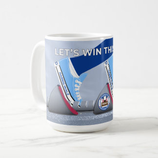 Lass uns dieses Rennen gewinnen! Mug Kaffeetasse