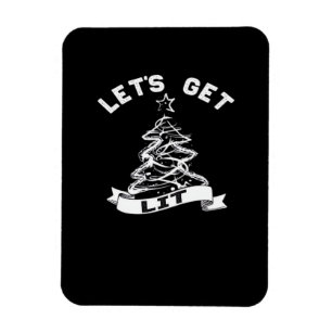 Lass uns dieses Weihnachts-Funny-Spaß-Angebot für Magnet