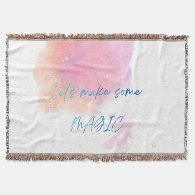 Lass uns einen magischen Fleece-Decke machen | Coz Decke (Vorderseite)