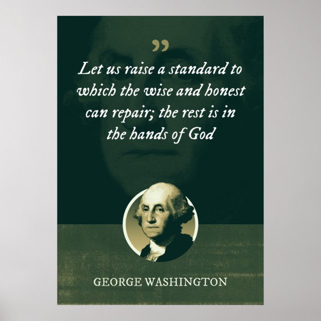 Lass uns einen Standard zu erhöhen, zu dem die Wei Poster (Vorne)