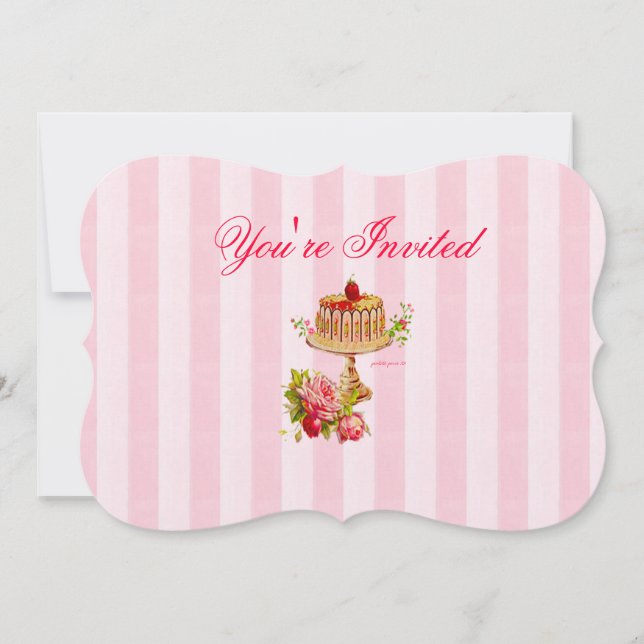 Lass uns Essen 5" x 7" Einladungen in Form (Vorderseite)