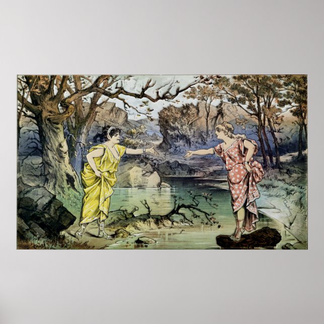 Lass uns Frieden haben, jetzt wird ein Präsident g Poster (Vorne)