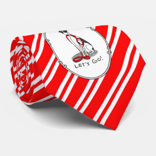 Lass uns gehen! (zu Fuß) Greyhound Hund (Schwarz-w Krawatte