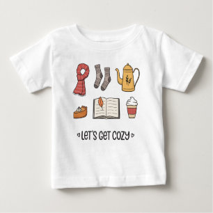 Lass uns gemütlich werden baby t-shirt