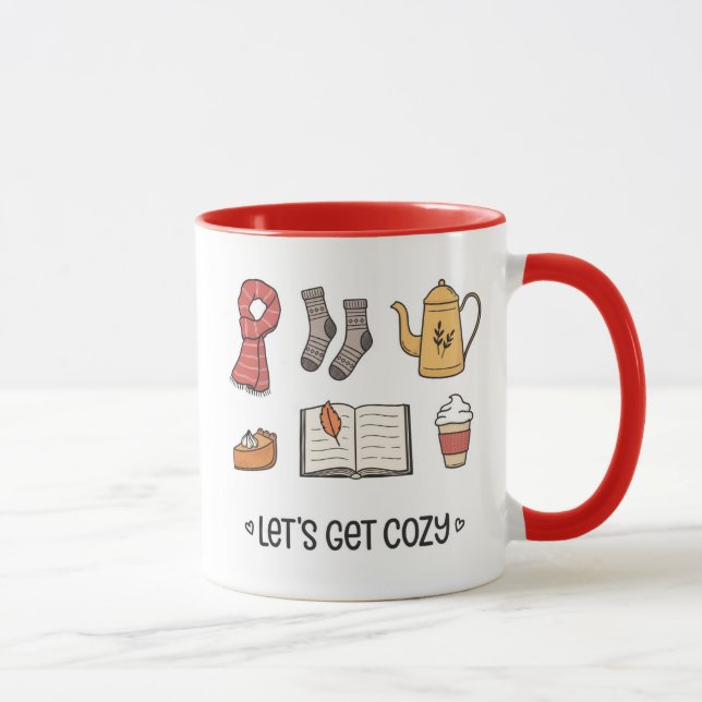 Lass uns gemütlich werden tasse (Rechts)