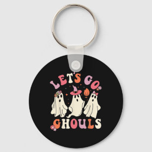 Lass uns Ghouls Fun Ghost Halloween Kostüm Spaß ge Schlüsselanhänger