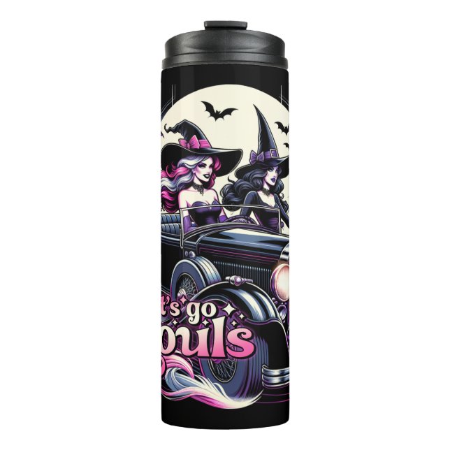 Lass uns Ghouls gehen Thermosbecher (Vorderseite)