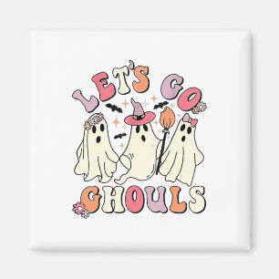 Lass uns Ghouls Halloween-Geist gehen Magnet