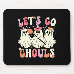 Lass uns Ghouls Halloween Ghost Kostüm Retro Groo Mousepad