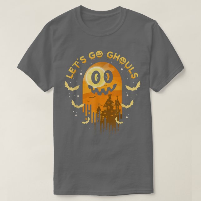Lass uns Ghouls Spooky Season Halloween Trick oder T-Shirt (Design vorne)