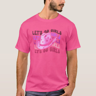 Lass uns Girls Cowgirl Junggeselinnen-Abschied T-S T-Shirt