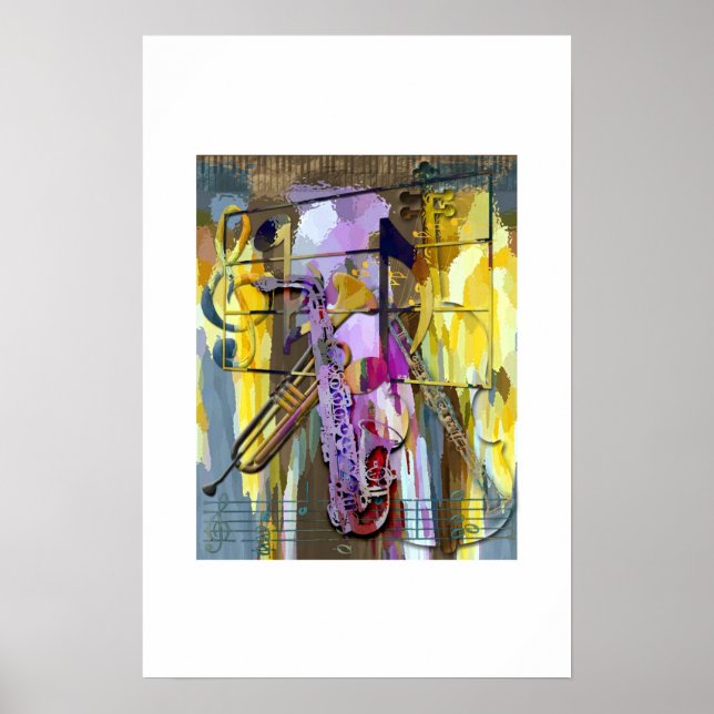 Lass uns Jam Poster (Vorne)