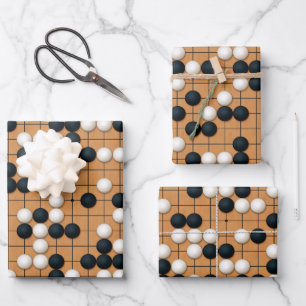 Lass uns losspielen geschenkpapier set