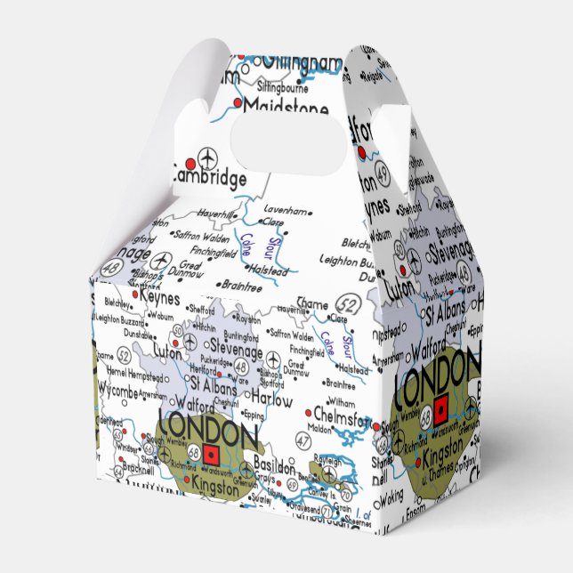 Lass uns nach London gehen Geschenkschachtel (Vorderseite)