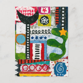 Lass uns Postkarte tanzen gehen