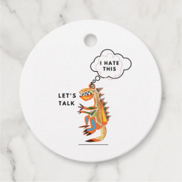 Lass uns reden geschenkanhänger