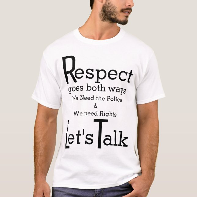 Lass uns reden T-Shirt (Vorderseite)