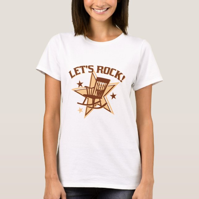 Lass uns Rock! T-Shirt (Vorderseite)