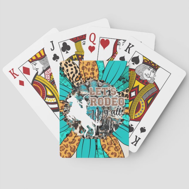 Lass uns Rodeo, Y'all! Spielkarten (Rückseite)