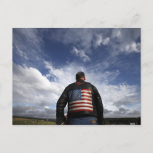 Lass uns Roll Postkarte