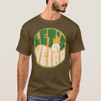 Lass uns seltsam werden! Funny 60er Typografie Hip T-Shirt