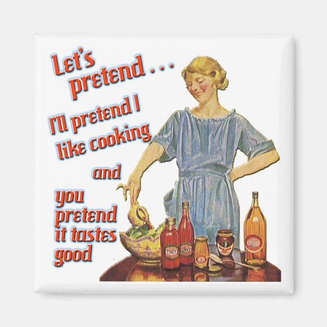 Lass uns so tun, als ob Magnet (Vorne)