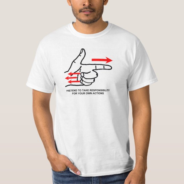 Lass uns so tun, als ob! T-Shirt (Vorderseite)