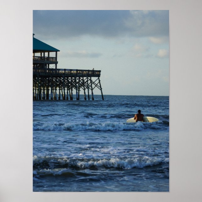 Lass uns surfen gehen poster (Vorne)