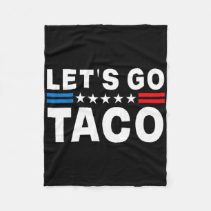 Lass uns Taco Shirt gehen Taco 11 Fleecedecke
