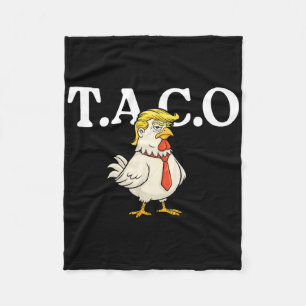 Lass uns Taco Shirt T.a.c.o Funny Trendy Chicken T Fleecedecke