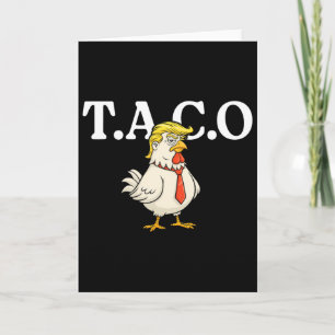 Lass uns Taco-Shirt T.a.c.o Lustig Trendig Huhn T Karte