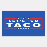 Lass uns Taco-Sticker gehen