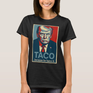 Lass uns Taco Trade Parody Graphic Donnie Taco Mem T-Shirt