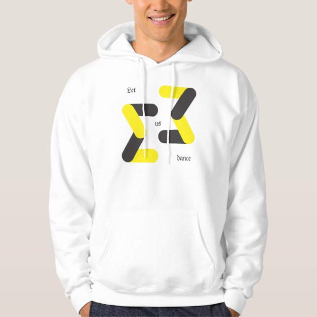 Lass uns tanzen hoodie (Vorderseite)