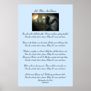 Lass uns tanzen poster