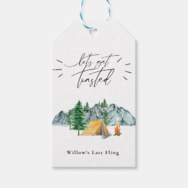 Lass uns Toasted Bachelorette bekommen Geschenkanhänger