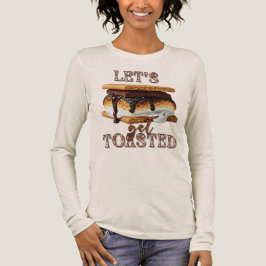 Lass uns Toasted machen Tri-Blend Shirt