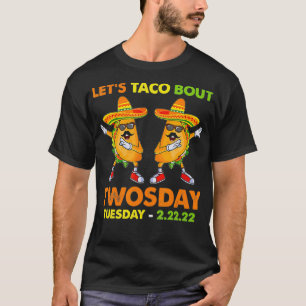 Lass uns über Twosday 22222 sprechen Lustiges 2sda T-Shirt