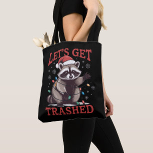 Lass uns Weihnachts-Raccoon Feral Meme überwinden